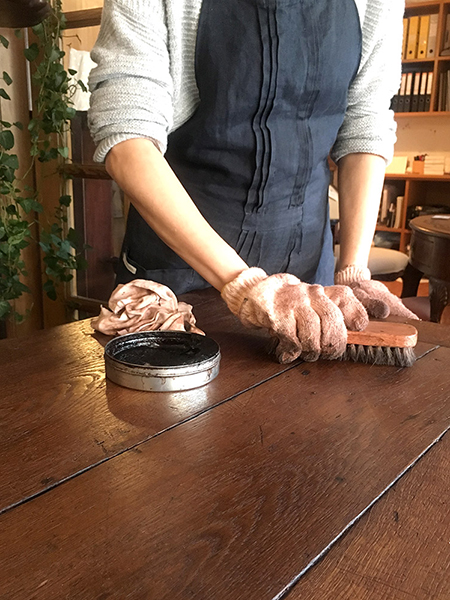 おうち時間に家具メンテナンス ザ ペニーワイズ アンティーク家具 オールドパイン家具