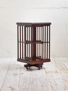 マホガニーリボルディングブックケース