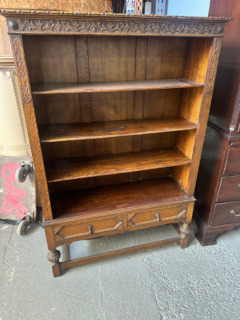 オークオープンブックケース