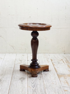 マホガニーぺディスタルテーブル