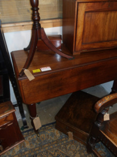 マホガニーバタフライテーブル