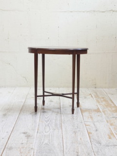 マホガニーサイドテーブル