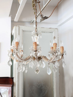 ガラスシャンデリア